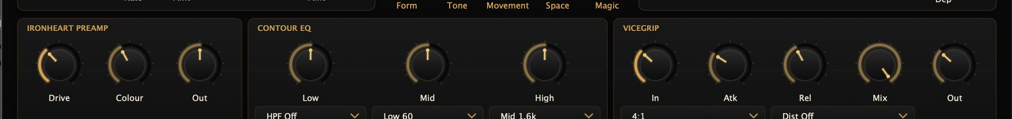 The transformer preamp, EQ and FET compressor every voice runs through.